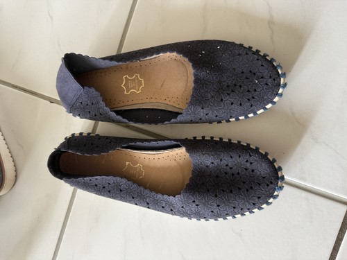 Sommerballerina blau weiß - weiß, 36