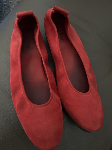 Arche ballerinas rot wildleder - arche,
