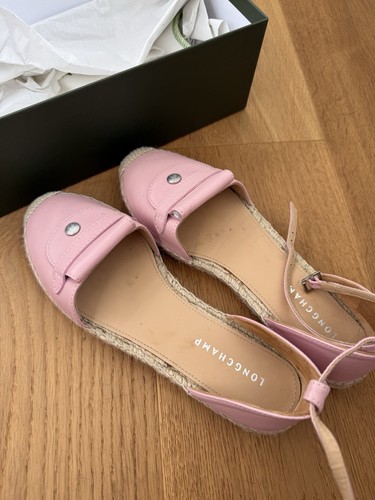 Longchamp espadrille sandalen - longchamp, espadrille-sandalen