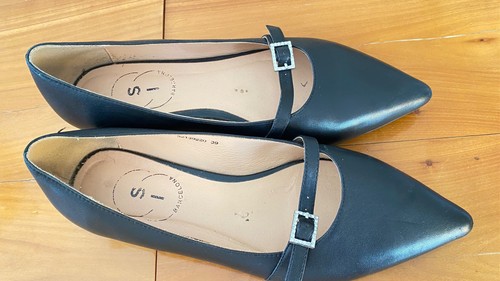 Ballerina schwarz mit - 39, ,