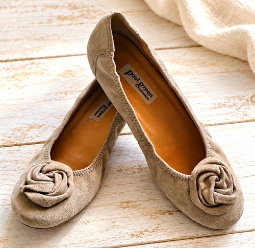 Paul green damen ballerinas - green,