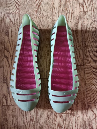Gummi ballerinas getragen - ballerinas, getragen.