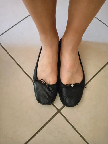 Sommerliche ballerinas schwarz - ballerinas,