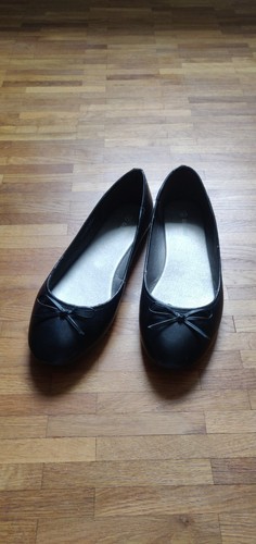 Schwarze ballerinas - schwarze,