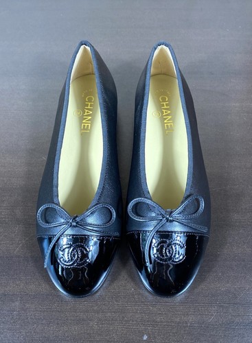 Chanel damen leder ballerinas - chanel,