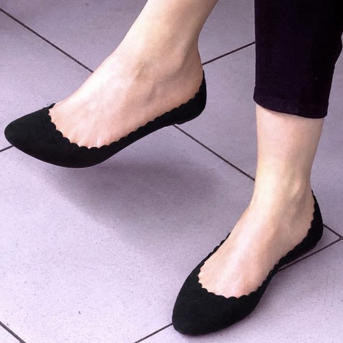Damen ballerinas schwarz - h&m,