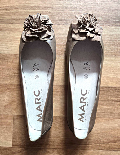 Marc damen ballerinas grau - marc,